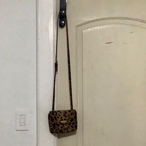 Leopard crossbody small bag